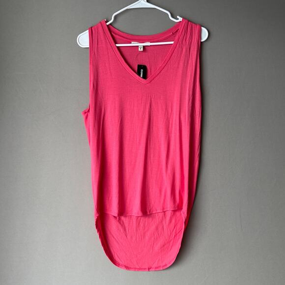 Express sz XS hot pink‎ tank top NWT - Picture 1 of 9